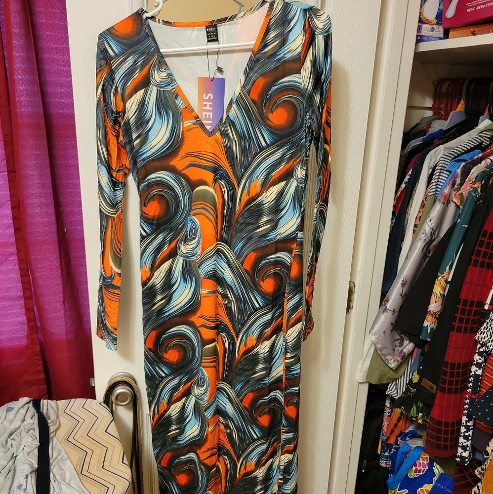 Shein maxi dress